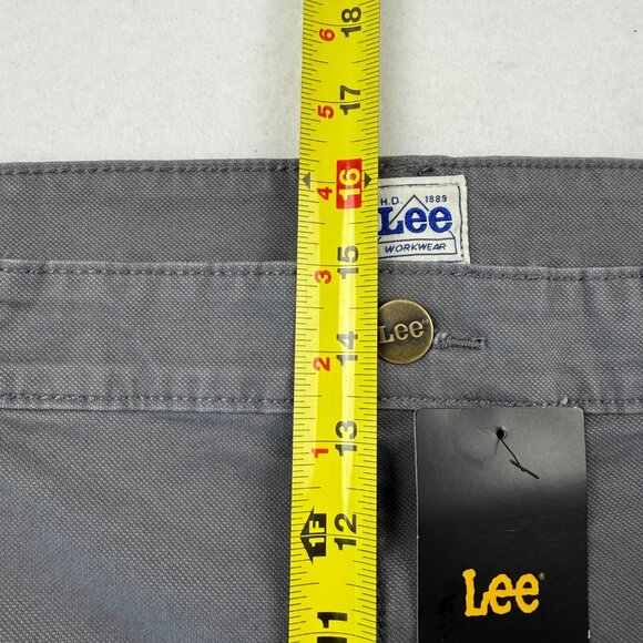 Lee Workwear Men's Painters Grey Pocket Tool Heavy Duty Carpenter Shorts 44 NWT - Picture 9 of 11